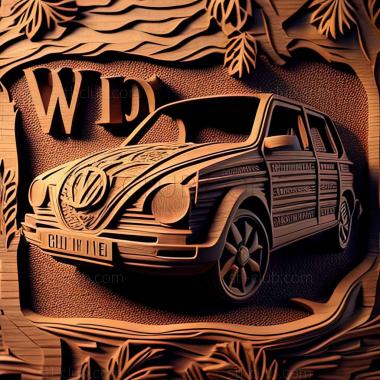 3D модель Volkswagen Polo (STL)